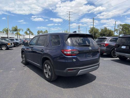 Obsidian Blue Pearl 2023 Honda Pilot 2WD EX-L 8 Passenger