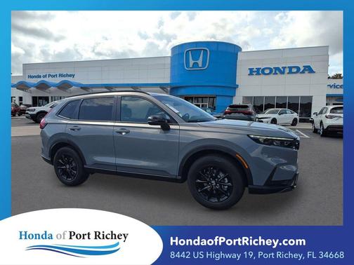 Gray 2026 Honda CR-V Hybrid Sport-L AWD