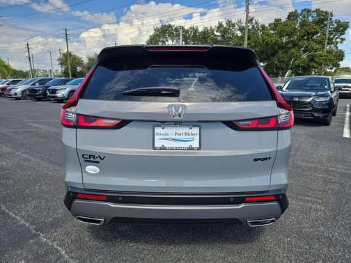 Gray 2026 Honda CR-V Hybrid Sport-L AWD