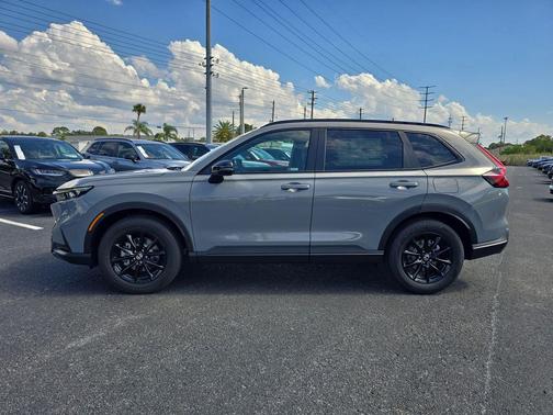 Gray 2026 Honda CR-V Hybrid Sport-L AWD