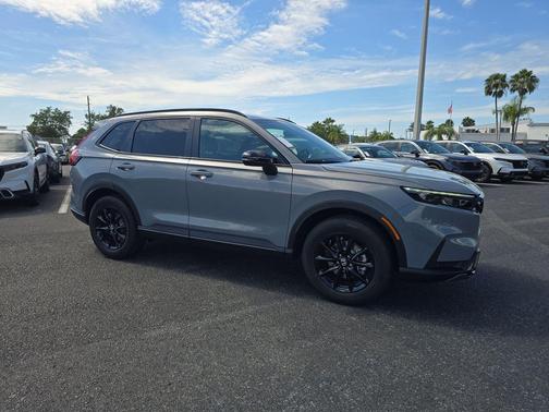 Gray 2026 Honda CR-V Hybrid Sport-L AWD