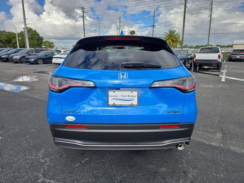 Boost Blue Pearl 2026 Honda HR-V AWD Sport