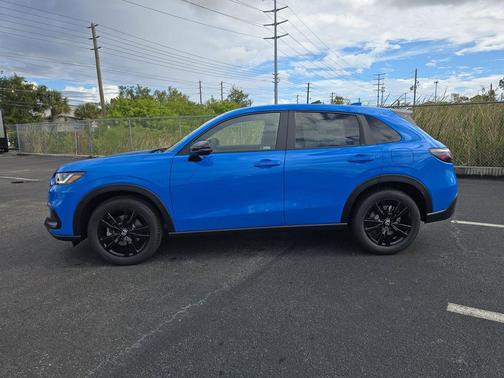 Boost Blue Pearl 2026 Honda HR-V AWD Sport