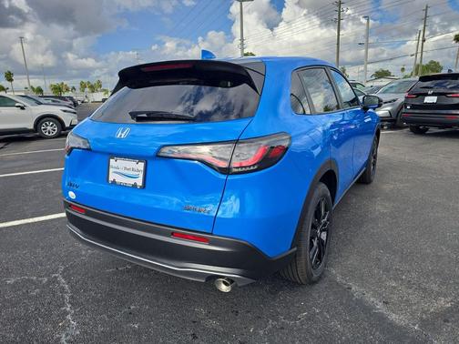 Boost Blue Pearl 2026 Honda HR-V AWD Sport