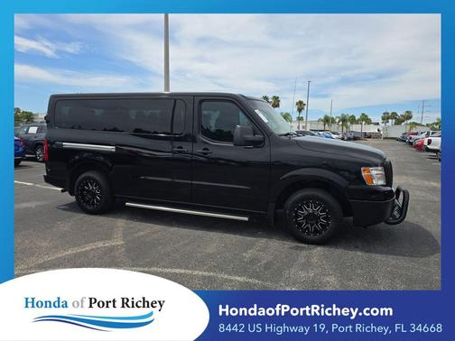 Super Black 2021 Nissan NV Passenger NV3500 HD S V6
