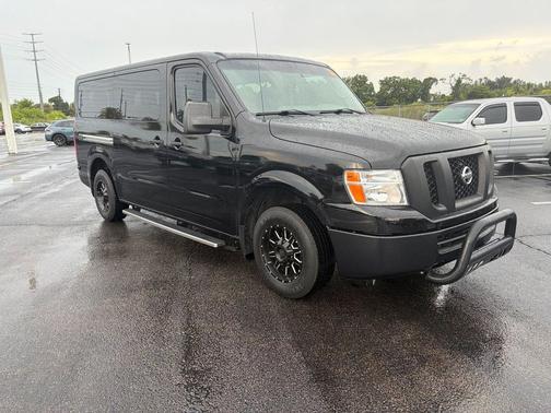 Super Black 2021 Nissan NV Passenger NV3500 HD S V6