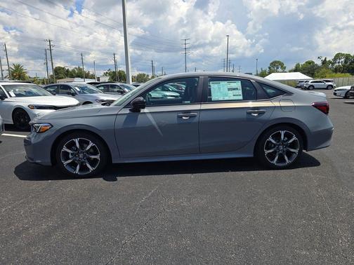 Urban Gray 2026 Honda Civic Hybrid Sport Touring