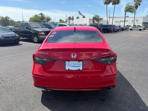 Rallye Red 2022 Honda Civic Sport