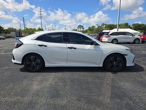 White Orchid Pearl 2019 Honda Civic EX