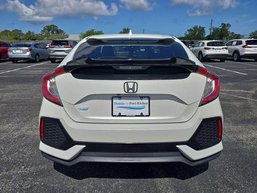 White Orchid Pearl 2019 Honda Civic EX