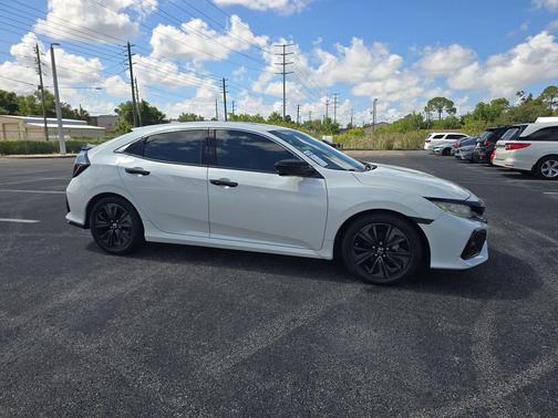 White Orchid Pearl 2019 Honda Civic EX