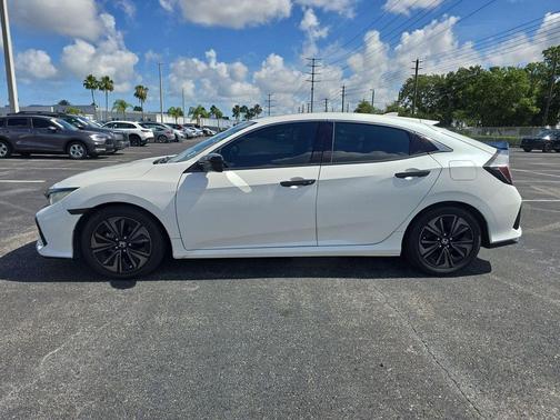 White Orchid Pearl 2019 Honda Civic EX