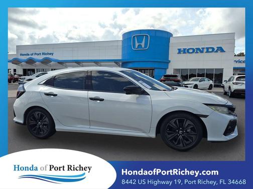 White Orchid Pearl 2019 Honda Civic EX