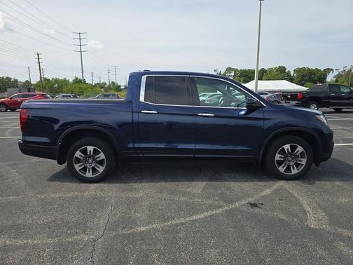 Obsidian Blue Pearl 2019 Honda Ridgeline RTL-E
