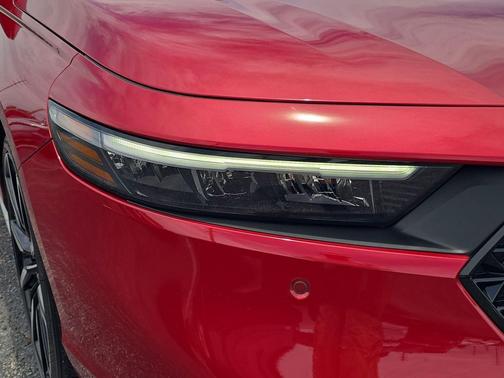 Radiant Red Metallic 2025 Honda Accord Hybrid Touring