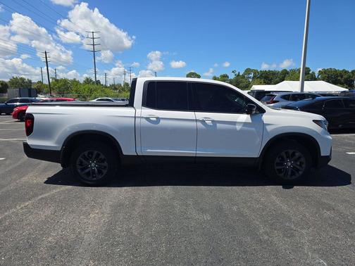 Platinum White 2023 Honda Ridgeline Sport
