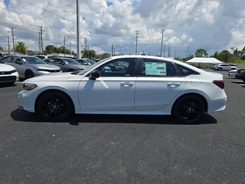 Platinum White 2026 Honda Civic Sport