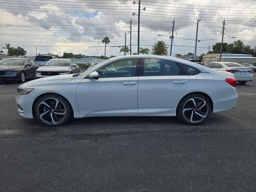 Platinum White Pearl 2020 Honda Accord Sport 1.5T
