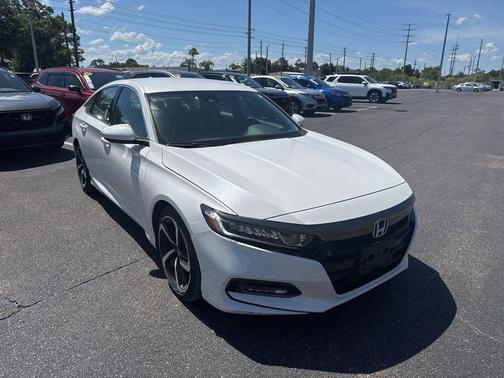 Platinum White Pearl 2020 Honda Accord Sport 1.5T