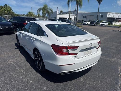 Platinum White Pearl 2020 Honda Accord Sport 1.5T