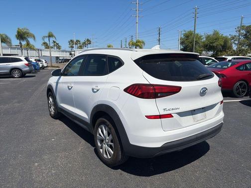 White Cream 2021 Hyundai TUCSON Value