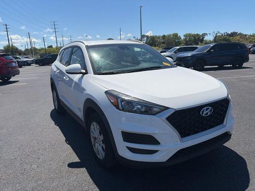 White Cream 2021 Hyundai TUCSON Value
