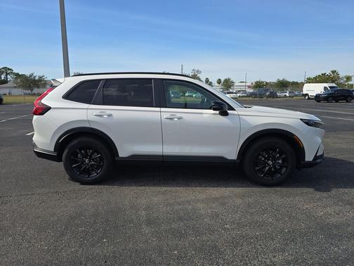 Platinum White Pearl 2026 Honda CR-V Hybrid Sport-L AWD