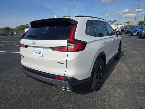 Platinum White Pearl 2026 Honda CR-V Hybrid Sport-L AWD