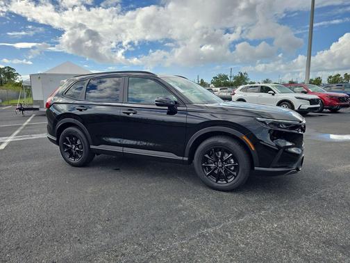 Crystal Black Pearl 2026 Honda CR-V Hybrid Sport-L AWD
