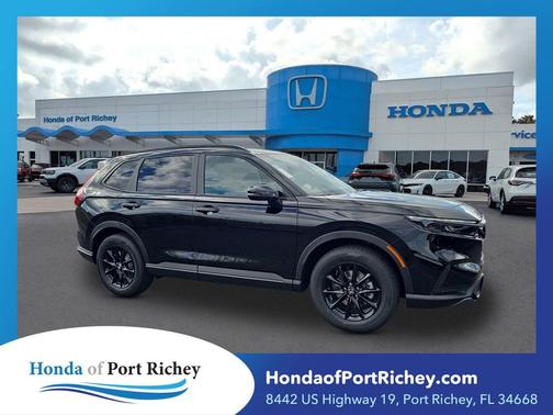 Crystal Black Pearl 2026 Honda CR-V Hybrid Sport-L AWD