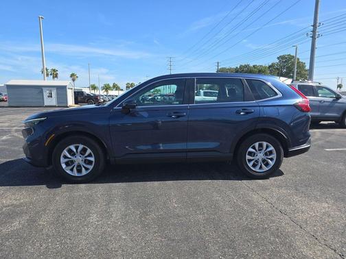 Blue 2024 Honda CR-V LX 2WD