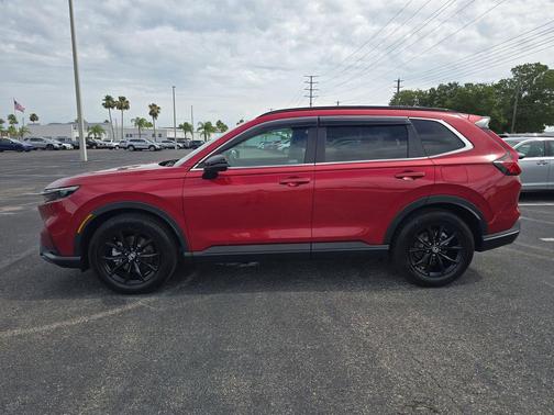 Radiant Red 2024 Honda CR-V Hybrid Sport FWD