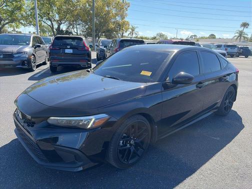 Crystal Black Pearl 2024 Honda Civic Sport