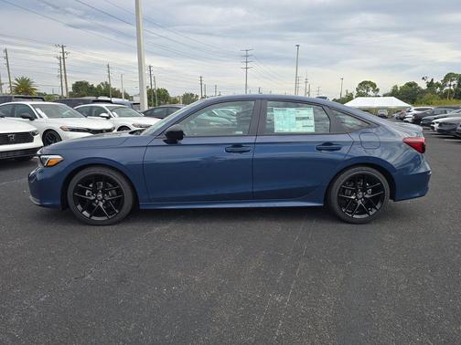 Blue Lagoon Pearl 2026 Honda Civic Sport