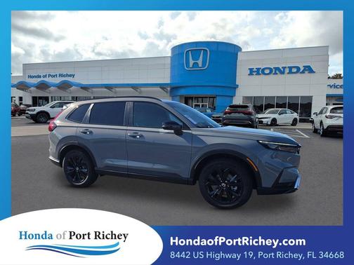 Urban Gray Pearl 2026 Honda CR-V Hybrid Sport Touring AWD