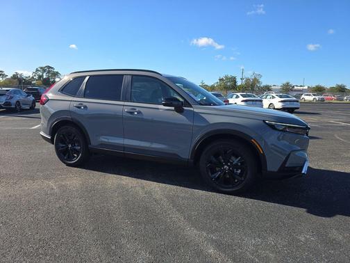 Urban Gray Pearl 2026 Honda CR-V Hybrid Sport Touring AWD