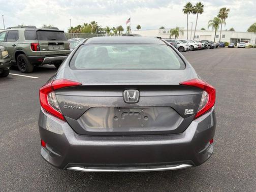 Modern Steel Metallic 2019 Honda Civic LX