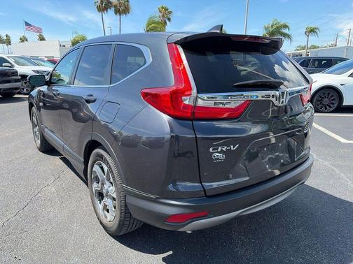 Gray 2019 Honda CR-V EX-L