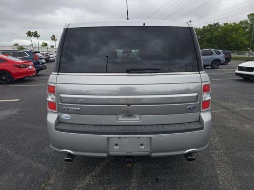 Ingot Silver 2018 Ford Flex Limited