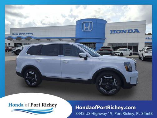Glacial White Pearl 2025 Kia Telluride S