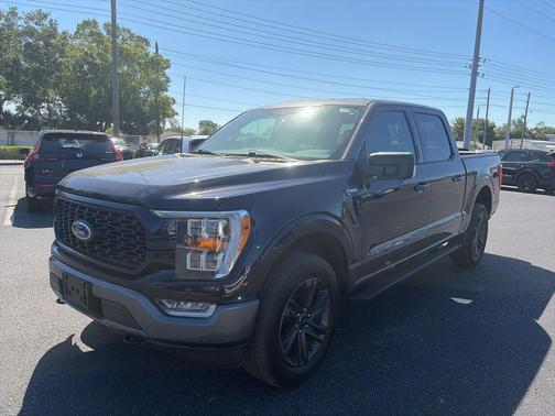 Antimatter Blue Metallic 2023 Ford F-150 XLT