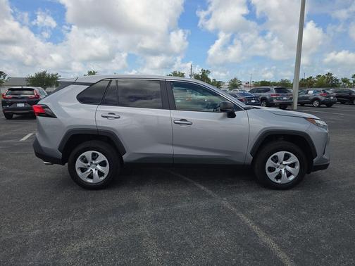 Silver Sky Metallic 2025 Toyota RAV4 LE