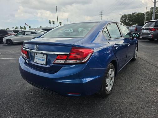 Dyno Blue Pearl 2014 Honda Civic LX