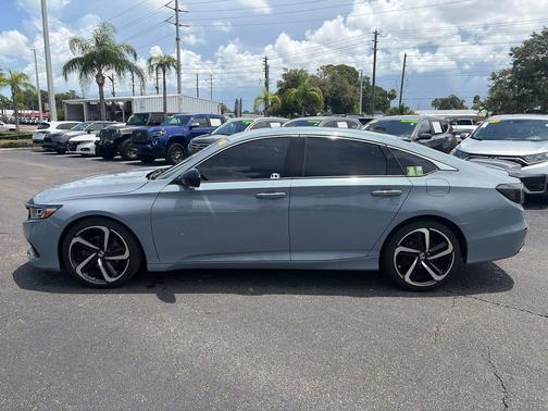 Grey 2021 Honda Accord Sport 1.5T