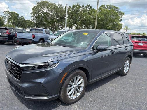 Gray 2025 Honda CR-V EX 2WD