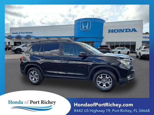 Crystal Black Pearl 2023 Honda Passport AWD TrailSport