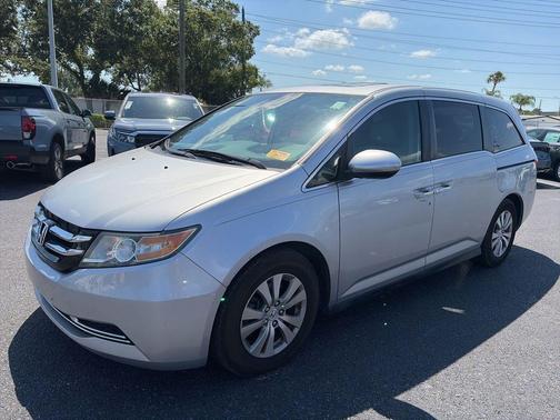 Alabaster Silver Metallic 2014 Honda Odyssey EX-L
