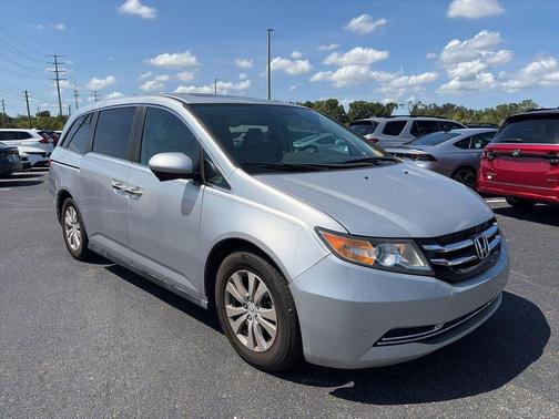 Alabaster Silver Metallic 2014 Honda Odyssey EX-L