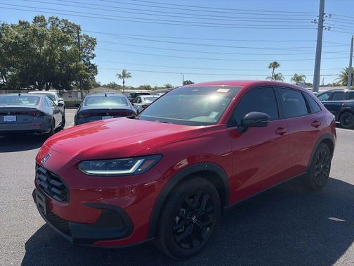 Milano Red 2024 Honda HR-V Sport