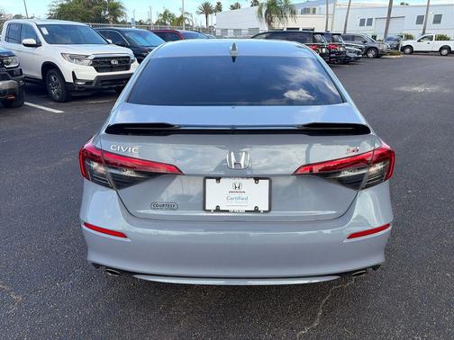 Sonic Gray Pearl 2024 Honda Civic Si Base